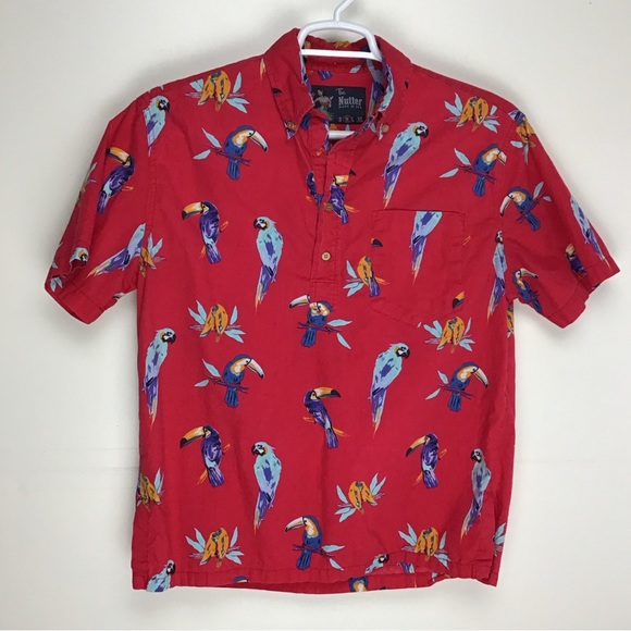 The Nutter mens made in USA short sleeve polo shirt medium - Picture 1 of 10